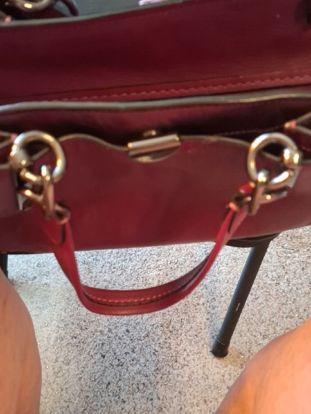 Coach Dreamer Classic Structured Women’s Handbag in Deep Pink Crossbody - Picture 9 of 14
